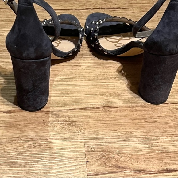 Sam Edelman navy suede sandals - Picture 6 of 7
